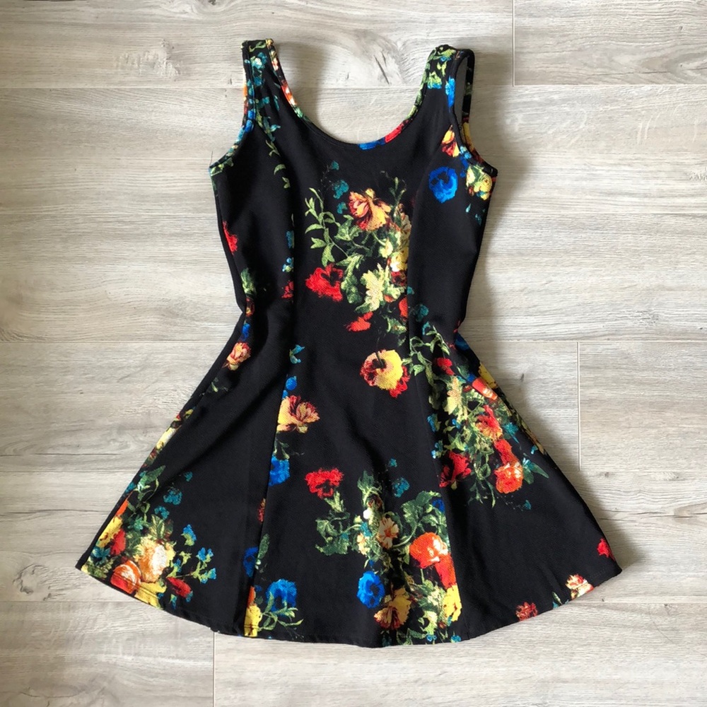 Floral Skater Dress